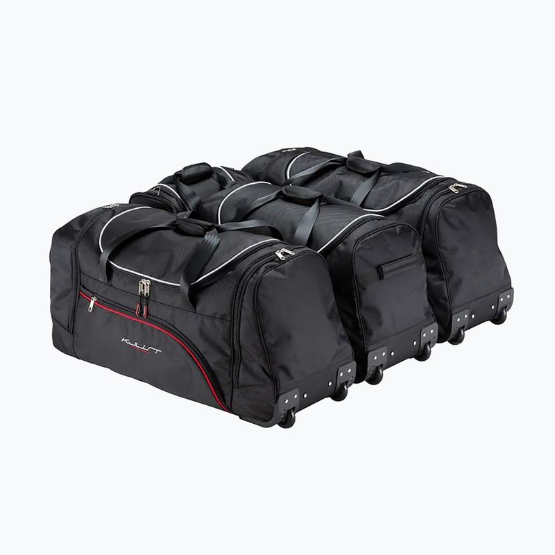 KJUST Mercedes-Benz GLC PHEV Set di borse per il bagaglio 2022+ 4 pezzi nero 2