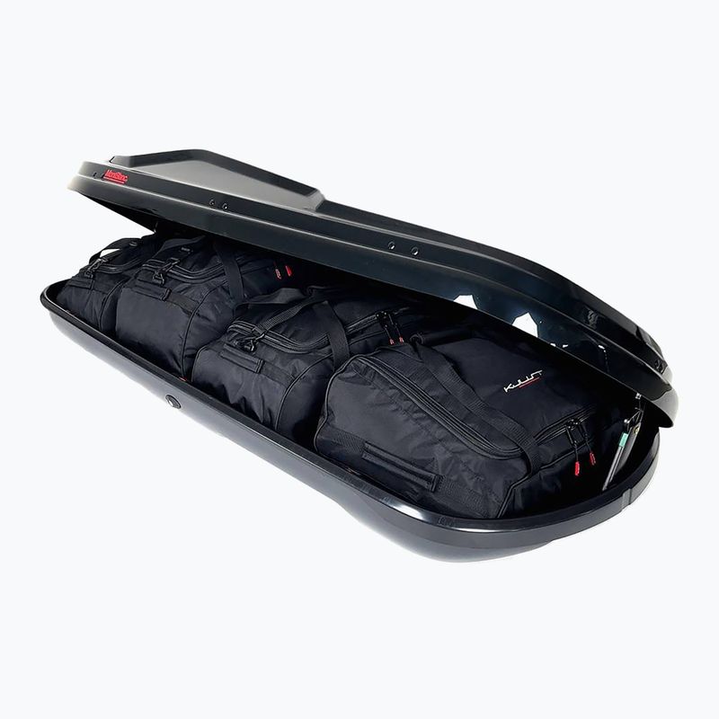 KJUST Montblanc Altitude 350 Set di borse da tetto 4 pezzi nero