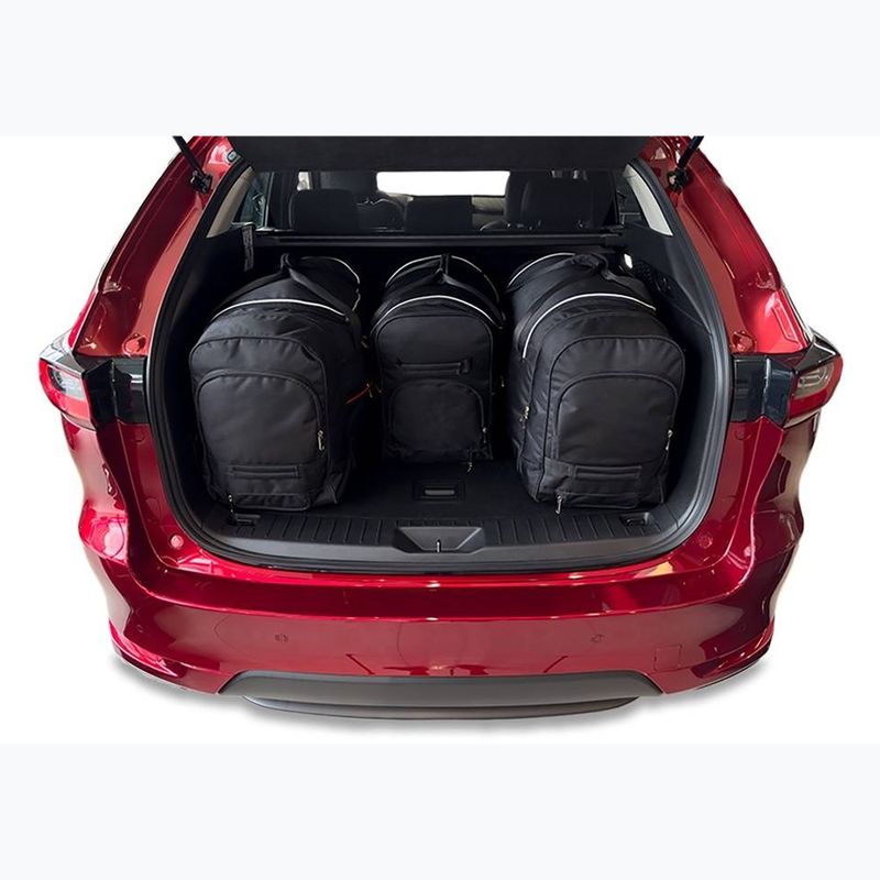 KJUST Mazda CX-60 HEV 2022+ set di borse per il bagaglio 4 pezzi nero. 13