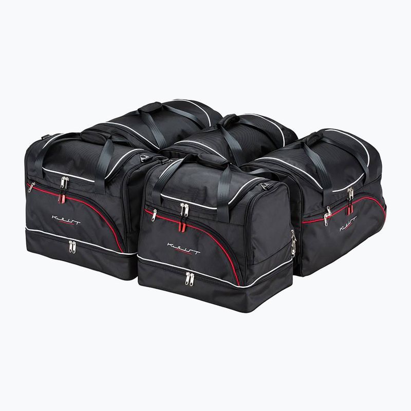 KJUST Kia Sorento 2020+ set di borse per il bagaglio 5 pezzi nero.