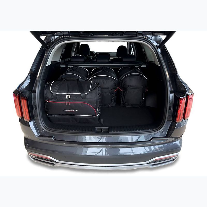 KJUST Kia Sorento 2020+ set di borse per il bagaglio 5 pezzi nero. 14