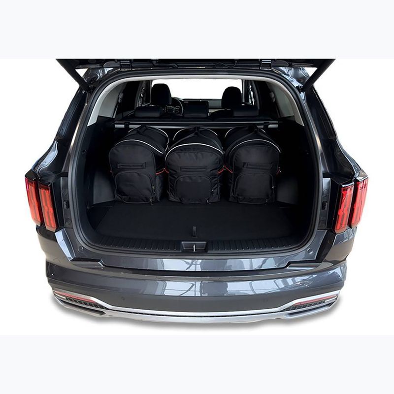 KJUST Kia Sorento 2020+ set di borse per il bagaglio 5 pezzi nero. 15