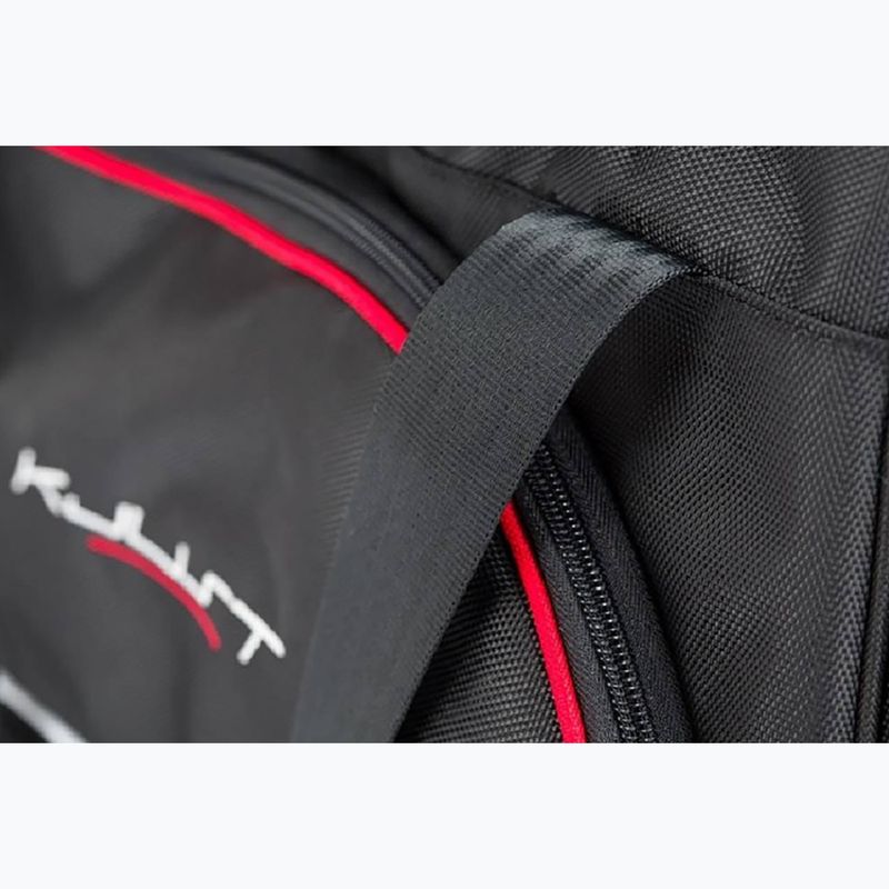 Set di borse portabagagli KJUST Citroen C5 X PHEV 2021+ 3 pezzi nero 5