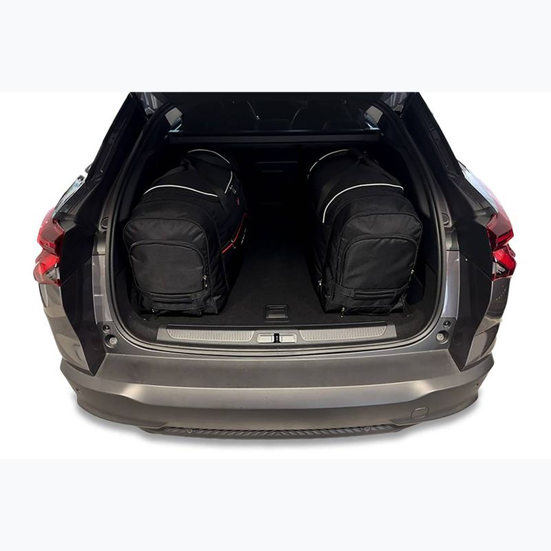 Set borse bagagliaio KJUST Citroen C5 X PHEV 2021+ 4 pezzi nero 16