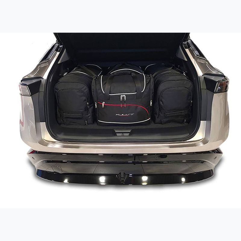 KJUST Nissan Ariya 2022+ set di 4 borse portabagagli nero. 13