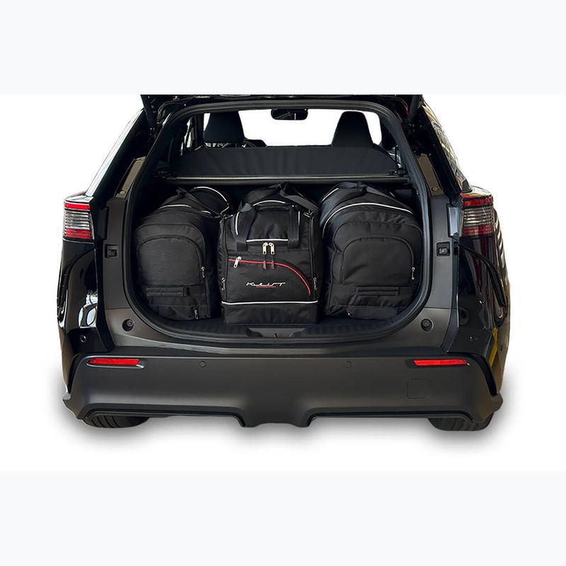 KJUST Subaru Solterra 2022+ set di borse per il bagaglio 4 pezzi nero. 12