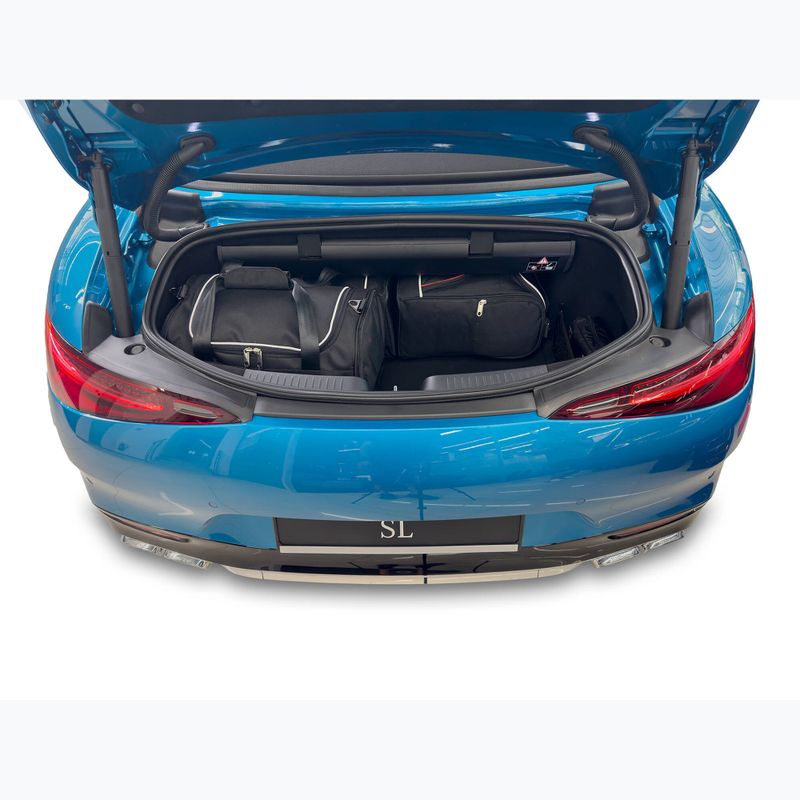 KJUST Mercedes-Benz Sl 2022+ set di borse per il bagaglio 4 pezzi nero 12
