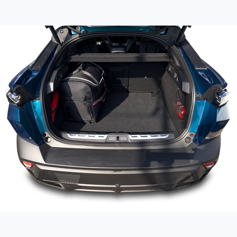 Set di borse portabagagli KJUST Peugeot 408 PHEV 2023+ 5 pezzi nero. 18