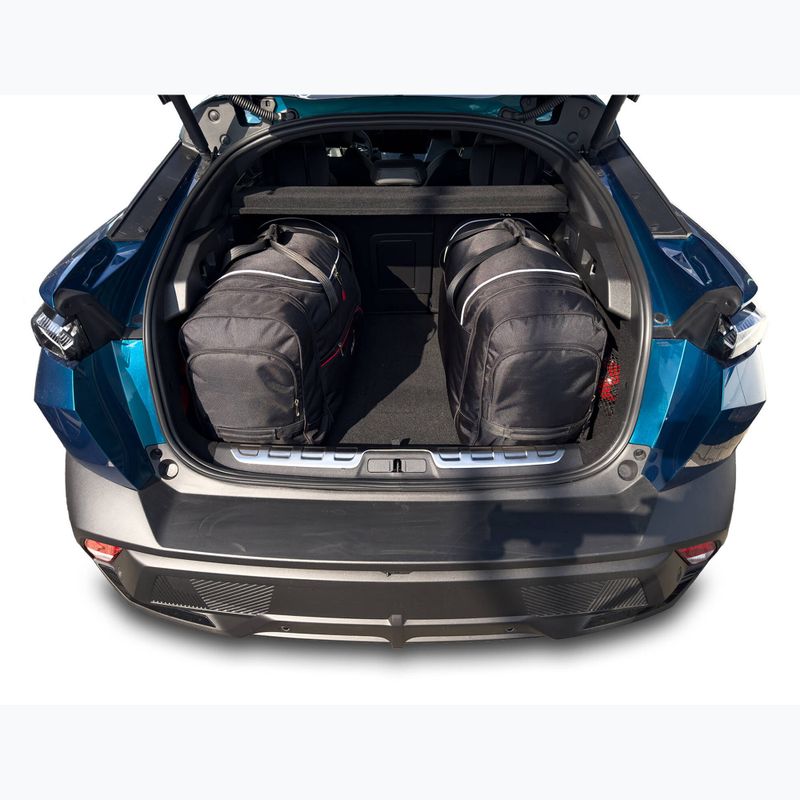 Peugeot 408 PHEV set di borse 2023+ 4 pezzi nero. 16