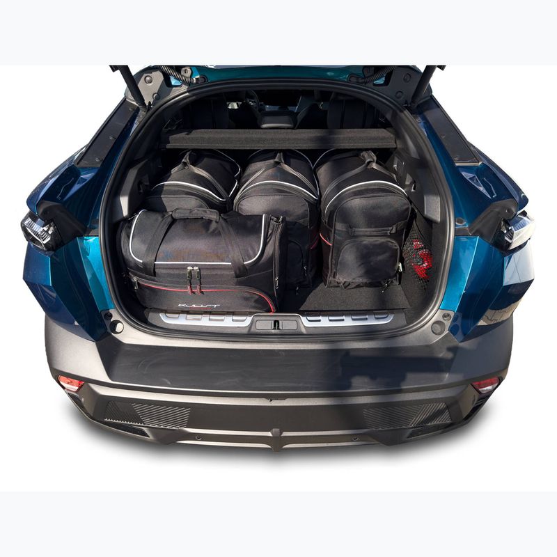 Set di borse portabagagli KJUST Peugeot 408 2023+ 5 pezzi nero. 14