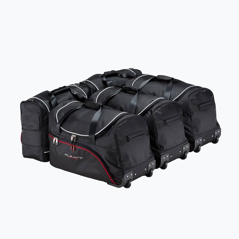 KJUST Toyota Proace City Verso 2019+ Set di 5 borse da viaggio nere. 2