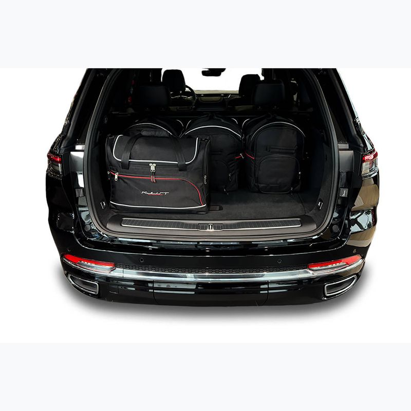 KJUST Jeep Grand Cherokee PHEV set di borse per bagagliaio 2021+ 5 pezzi nero 15