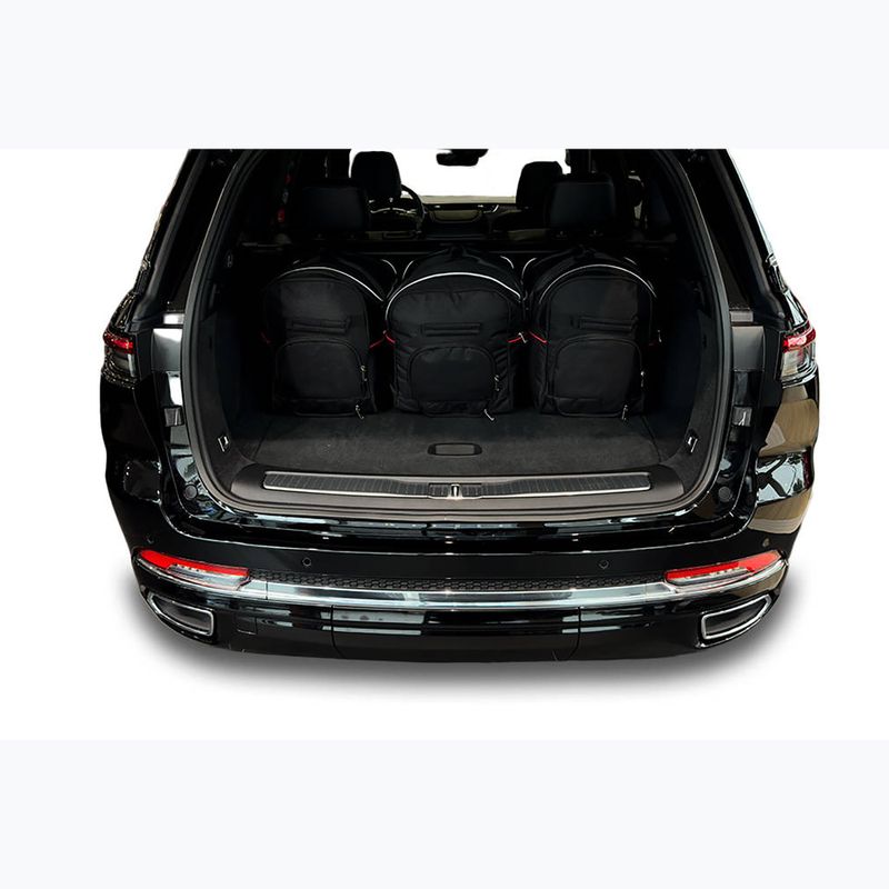 KJUST Jeep Grand Cherokee PHEV set di borse per bagagliaio 2021+ 5 pezzi nero 16