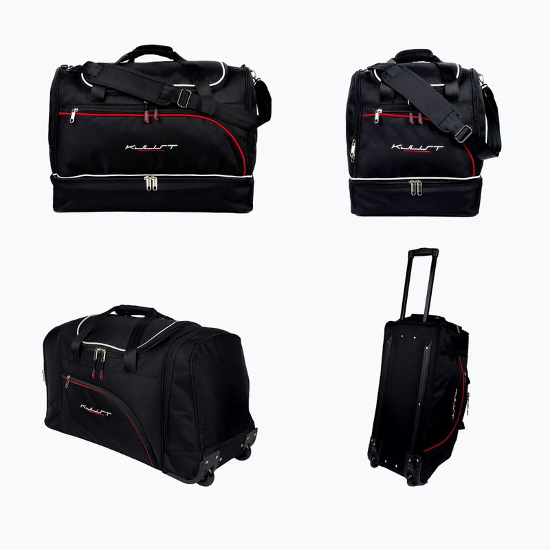 Set di borse KJUST Honda ZR-V HEV 2023+ 4 pezzi nero