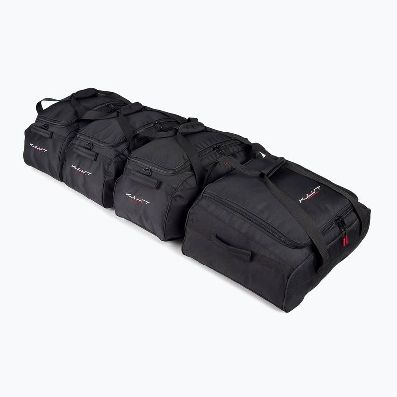 KJUST Menabo Marathon 460 Set di borse da tetto 4 pezzi nero 2