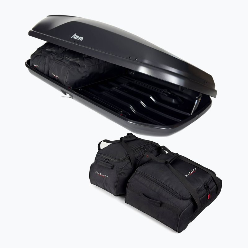 KJUST Atera Casar XL Set di borse da tetto 4 pezzi nero 4