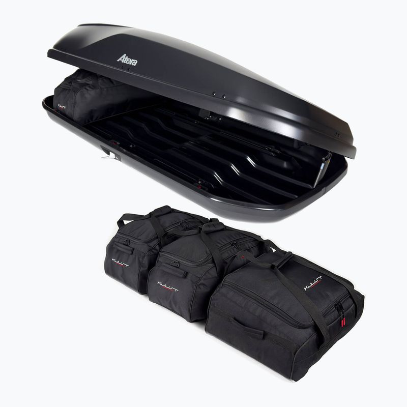 KJUST Atera Casar XL Set di borse da tetto 4 pezzi nero 5