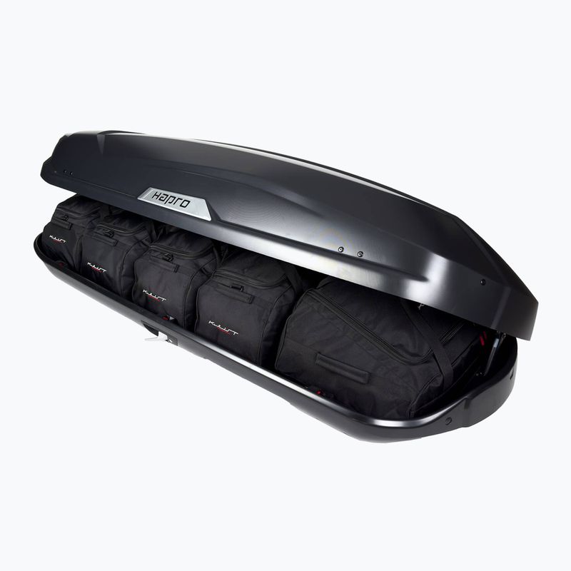 KJUST Hapro Trivor 560 Set di borse da tetto 5 pezzi nero