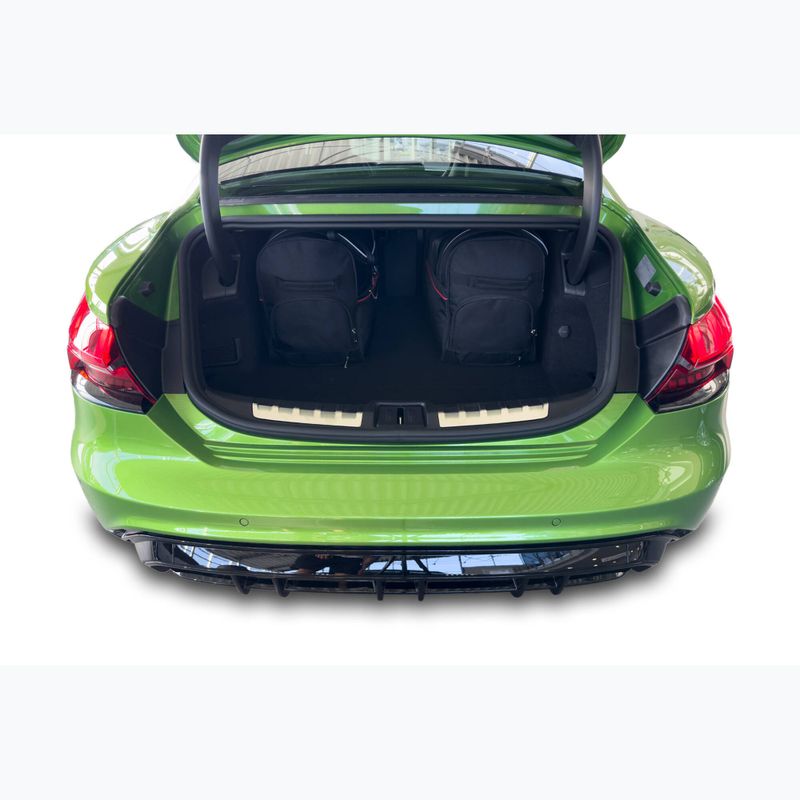 KJUST Audi E-Tron GT 2021+ set di borse portabagagli 5 pezzi nero 22