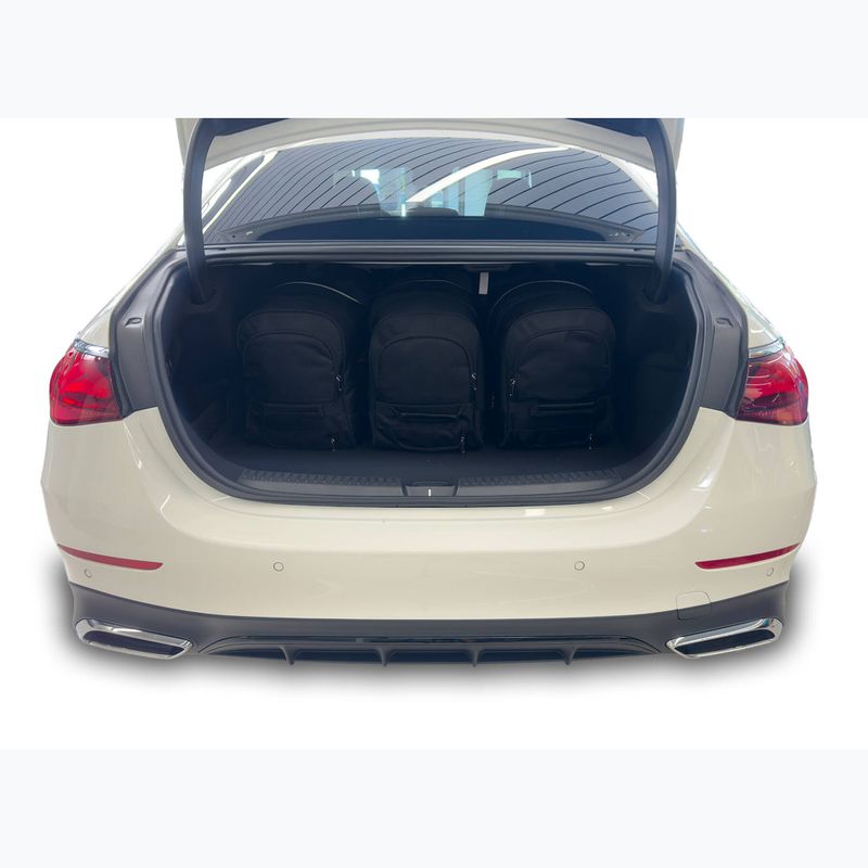 KJUST Mercedes-Benz E Limousine Set di borse per il bagaglio 2023+ 5 pz. nero 15