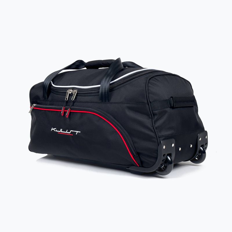 KJUST Kia Stinger 2017-2023 set di borse portabagagli 5 pezzi nero. 5