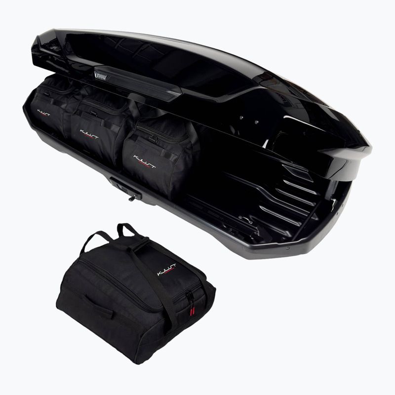 KJUST Thule Motion 3 L borsa da tetto set di 4 pezzi nero. 2