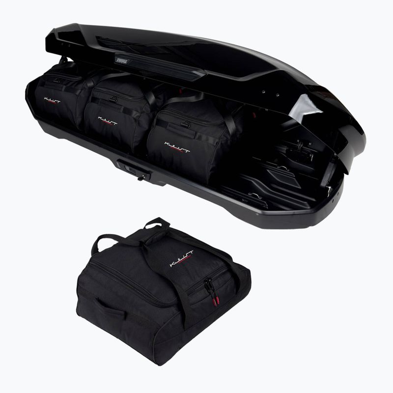 KJUST Thule Motion 3 Sport borsa da tetto set di 4 pezzi nero. 2