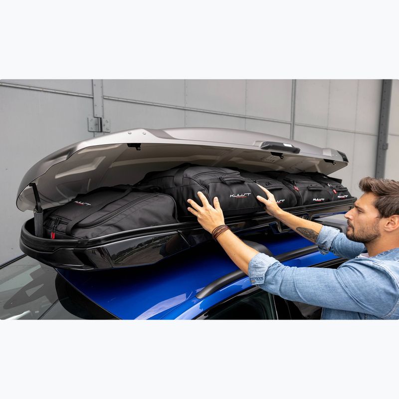 KJUST Thule Motion 3 Sport borsa da tetto set di 4 pezzi nero. 17