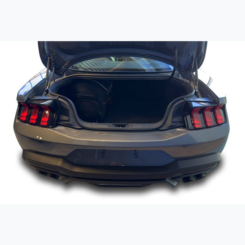 KJUST Ford Mustang Fastback 2023+ Set di borse nere da 5 pezzi per il bagagliaio 10