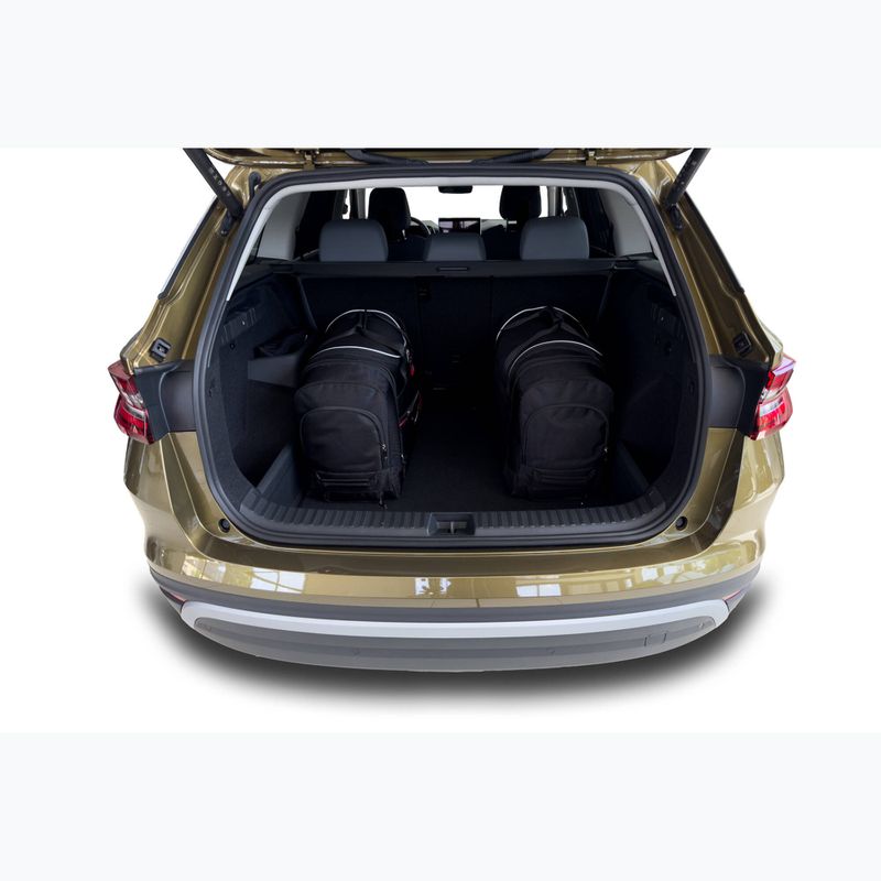 KJUST Skoda Kodiaq 2023+ 5 set di borse portabagagli nero. 16