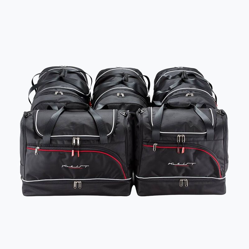 KJUST Skoda Superb Combi 2023+ Set di 5 borse portabagagli nero. 2