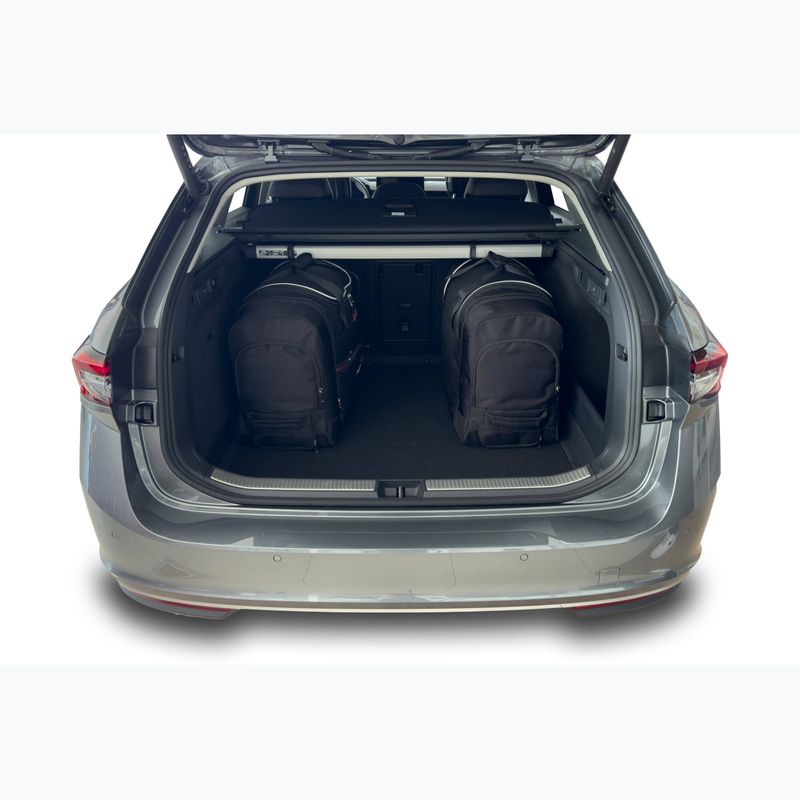 KJUST Skoda Superb Combi 2023+ Set di 5 borse portabagagli nero. 16