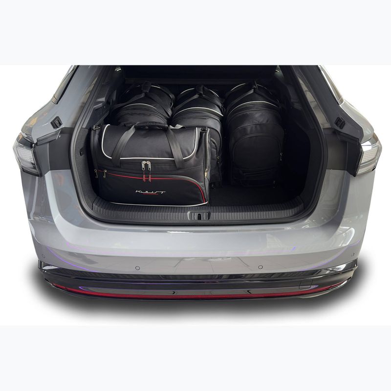 KJUST Volkswagen ID.7 EV set di borse da bagagliaio 2023+ 5 pezzi nero 17