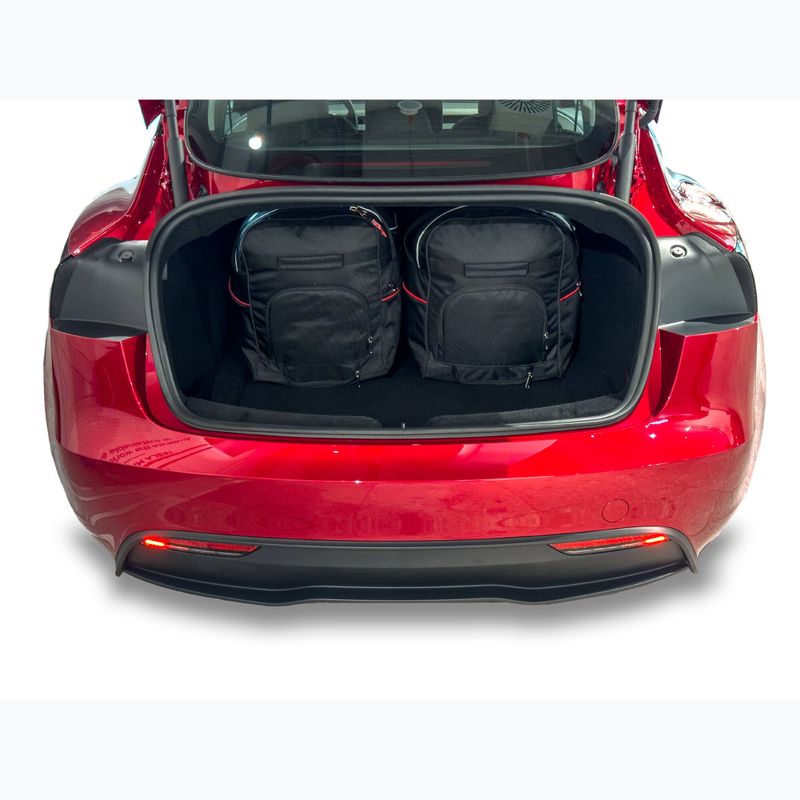 KJUST Tesla Model 3 2023+ set di borse da bagagliaio 5 pezzi nero. 17