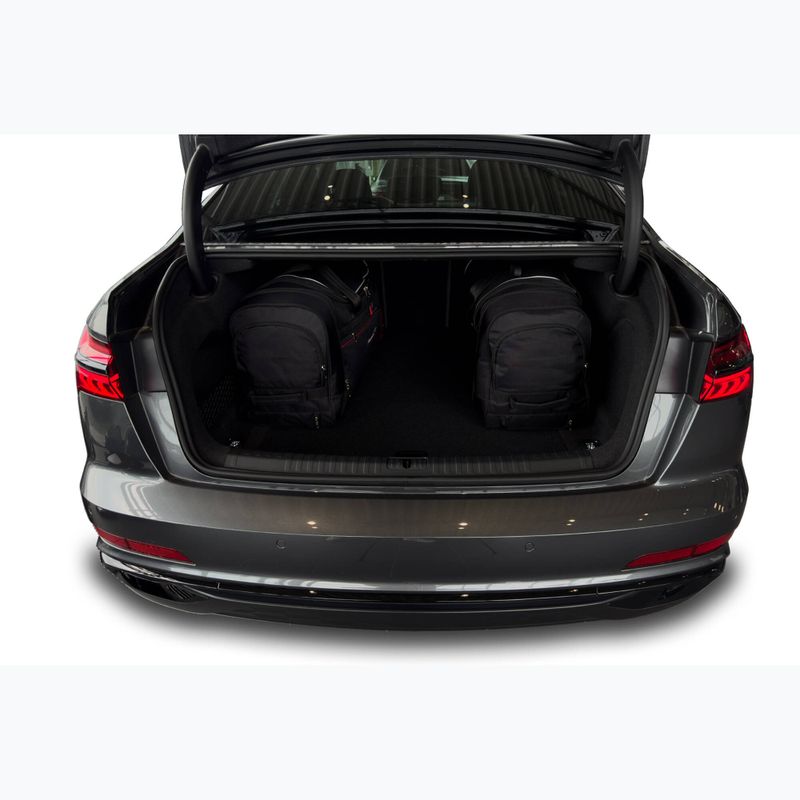 Set di borse portabagagli KJUST Audi A6 Limousine C8 2018+ 5 pezzi nero 20