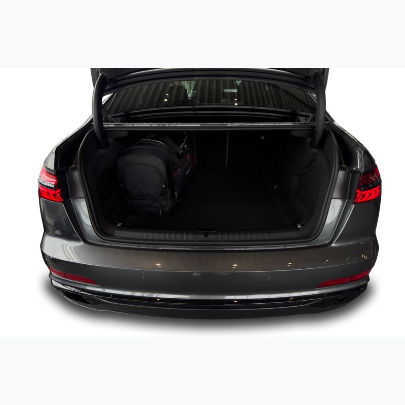 Set di borse portabagagli KJUST Audi A6 Limousine C8 2018+ 5 pezzi nero 21