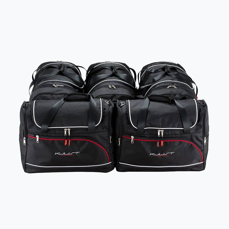 KJUST Audi Q7 PHEV set borse bagagliaio 2020+ 5 pezzi nero 2