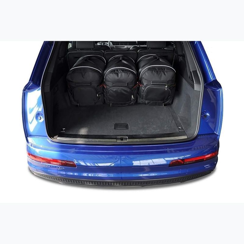 KJUST Audi Q7 PHEV set borse bagagliaio 2020+ 5 pezzi nero 18