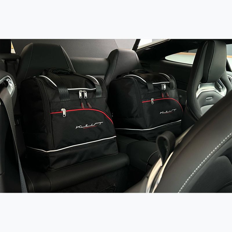 KJUST Mercedes-Benz AMG GT C192 set di borse 2023+ 5 pezzi nero 15
