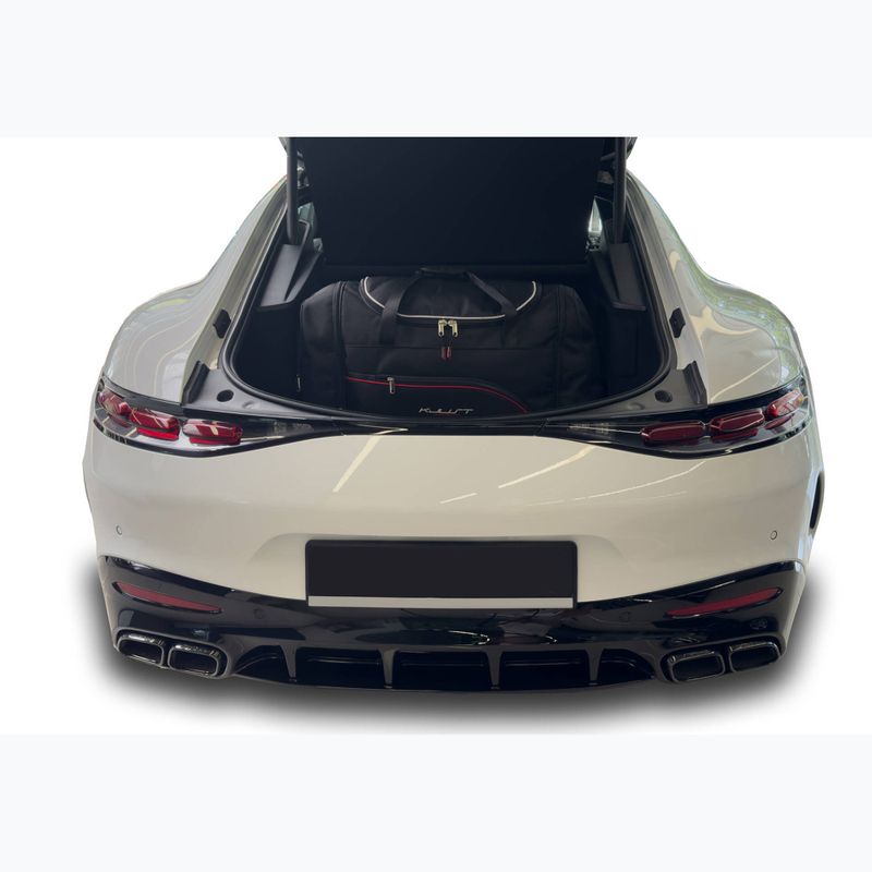 KJUST Mercedes-Benz AMG GT set di borse da bagagliaio 2023+ 3 pezzi nero 12