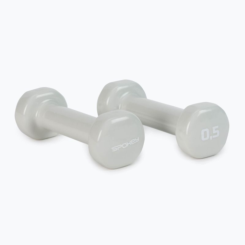 Manubri Spokey Shape IV 2x0,5 kg grigio 920892