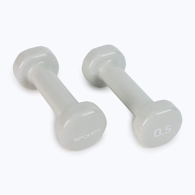 Manubri Spokey Shape IV 2x0,5 kg grigio 920892 2