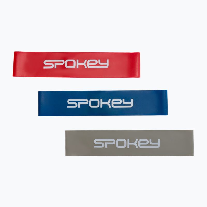 Spokey Flex mini 3pc fitness rubber set colore 921007
