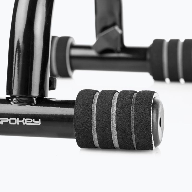 Spokey Bracer Iv maniglie push-up nero 921024 2