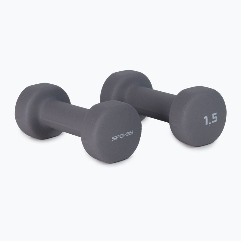Manubri Spokey Shape IV 2x1,5 kg grigio 921562