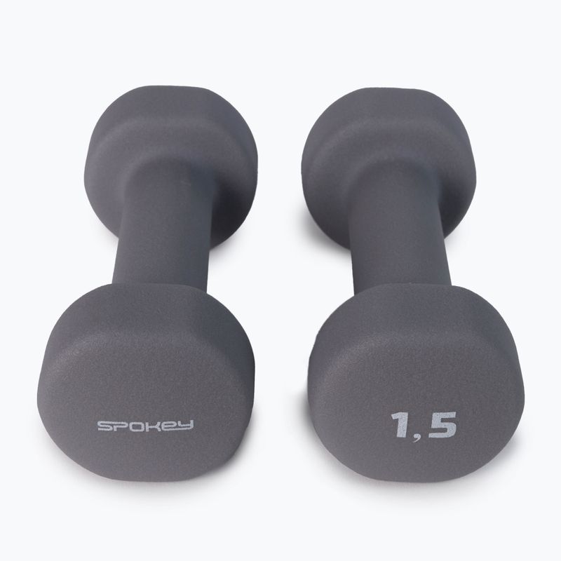 Manubri Spokey Shape IV 2x1,5 kg grigio 921562 3