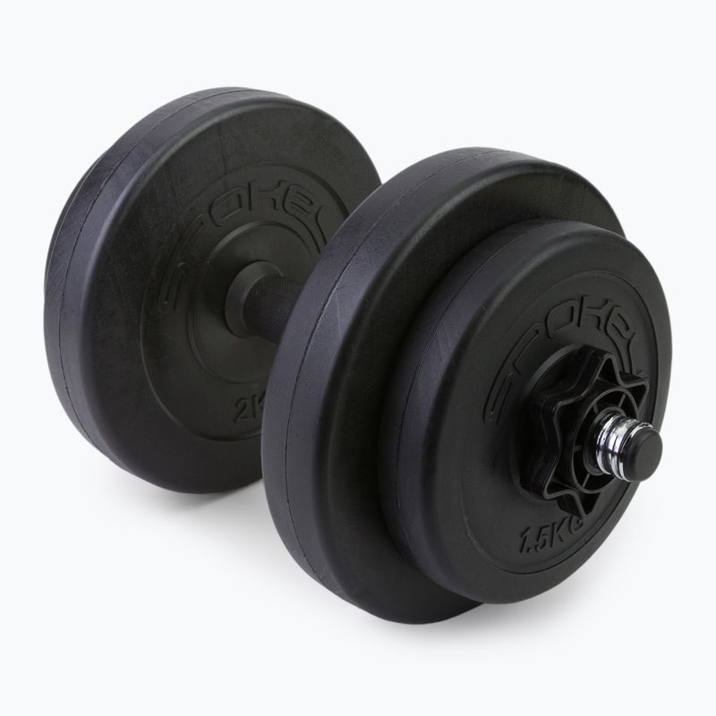 Spokey Burden 7,5 kg manubri neri 921736
