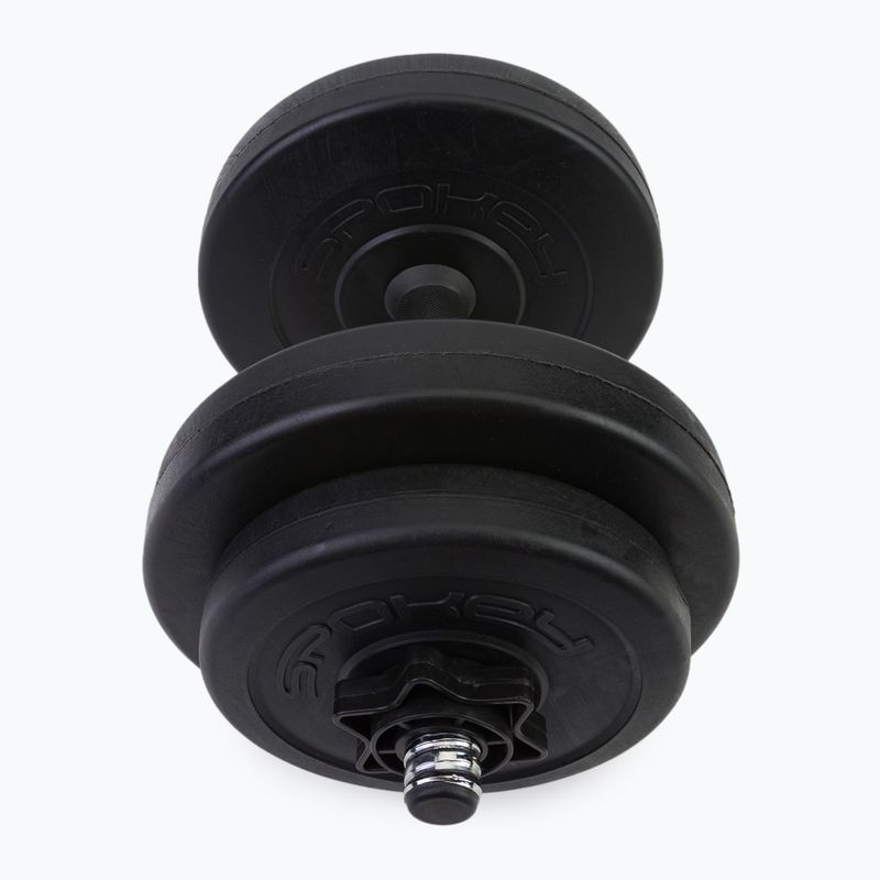 Spokey Burden 7,5 kg manubri neri 921736 3