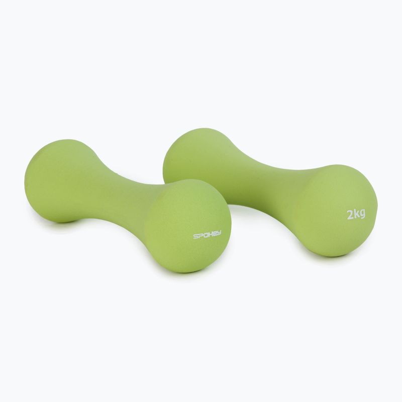 Set di manubri Spokey Bone 2 pezzi verde 926521