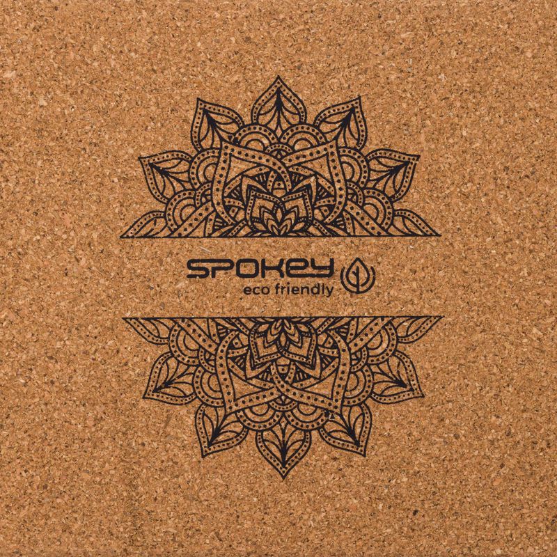 Cubo yoga Spokey Nidra in sughero marrone 926634 6